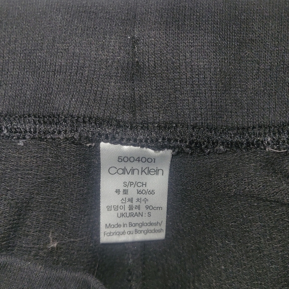 Calvin Klein Black Joggers S - Picture 3 of 3